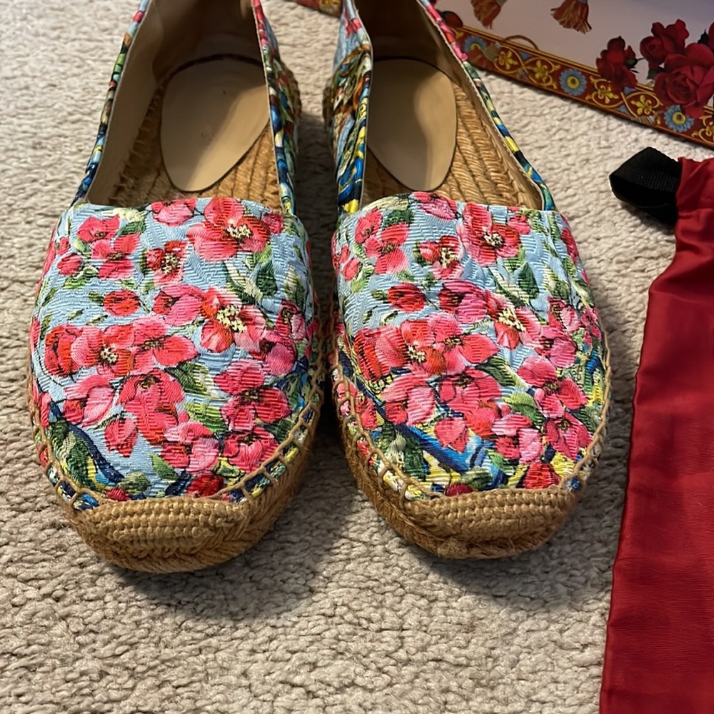 Authentic Dolce & Gabbana espadrilles, size 38 - Picture 2 of 10